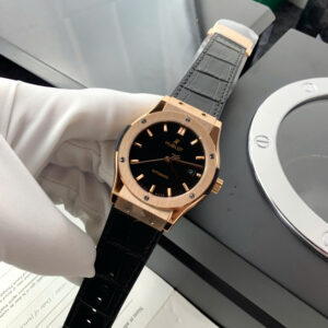 Đồng Hồ Hublot Classic Fusion ZF nam vàng gold máy cơ Super Fake 11 40mm