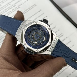 Đồng hồ Hublot Big Bang Sang Bleu màu xanh Replica 11 45mm (6)