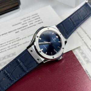 Đồng hồ Hublot Classic Fusion Titanium Blue Dial JJF Factory 42mm (3)