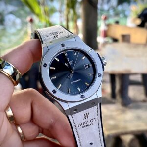 Đồng hồ Hublot Classic Fusion nam màu xám Fake giá rẻ 42mm (2)