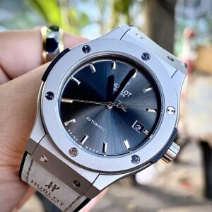 Đồng hồ Hublot Classic Fusion nam màu xám Fake giá rẻ 42mm (3)