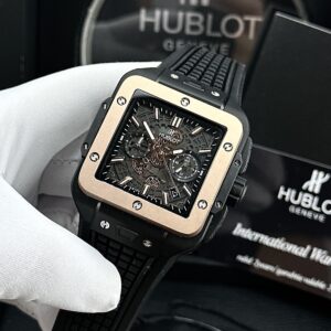 Đồng hồĐồng hồ Hublot Square Bang nam mặt vuông Fake cao cấp 44x55mm (4) Hublot Square Bang nam mặt vuông Fake cao cấp 44x55mm (2)