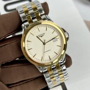 Đồng hồ Longines Presence nam dây kim loại Fake cao cấp 38 (4)