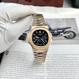 Đồng hồ Patek Philippe Nautilus 57401G nam mặt đen Super Fake 11 40mm (4)