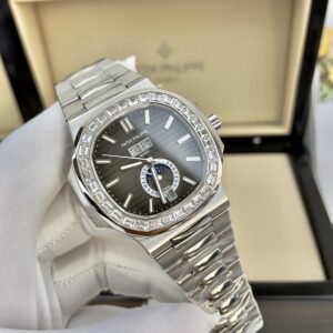 Đồng hồ Patek Philippe Nautilus nam máy cơ Nhật Fake cao cấp 40mm (8)