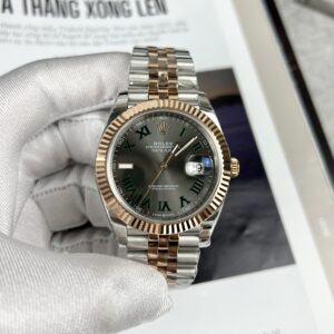 Đồng hồ Rolex DateJust nam cọc số la mã Replica 11 EW Factory 41mm (3)