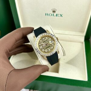 Đồng hồ Rolex GMT Master 2 nam đính đá Super Fake 11 40mm (1)