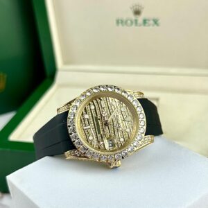 Đồng hồ Rolex GMT Master 2 nam đính đá Super Fake 11 40mm (8)