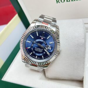 Đồng hồ Rolex Sky-Dweller Oyster nam máy cơ Nhật Fake cao cấp 41mm (6)