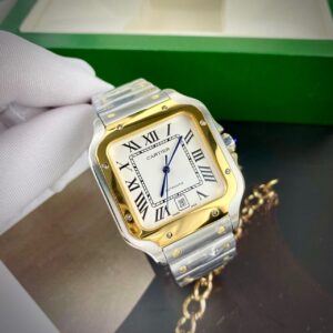 Đồng hồ Cartier Santos nam máy cơ Nhật super Fake 1:1 40mm