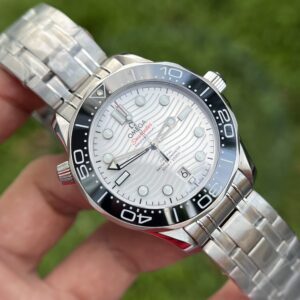 Đồng Hồ Omega Seamaster Rep 11 VS Factory nam mặt trắng 42mm (1)