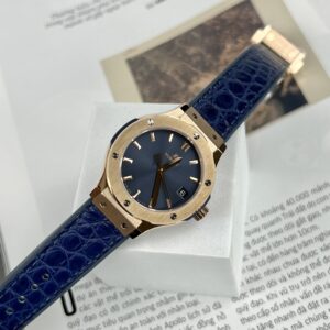 Đồng hồ Hublot Classic Fusion King Gold Blue Dial HB Factory 33mm (2)