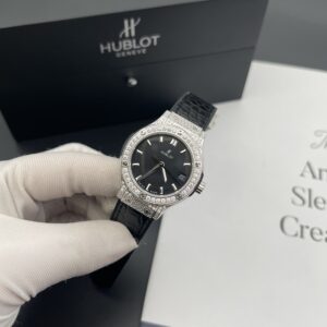 Đồng hồ Hublot Classic Fusion nữ đính đá Replica 11 HB Factory 33mm (7)