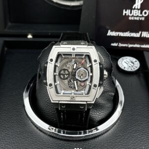 Đồng hồ Hublot Senna Champion 88 màu xám Fake giá rẻ 43x45mm (2)