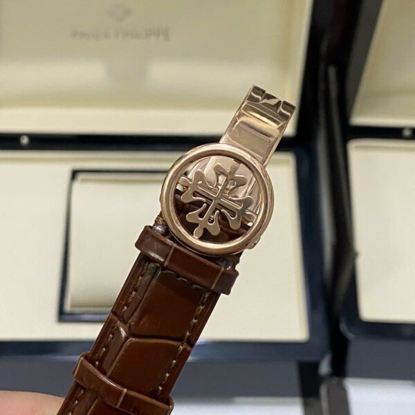 Đồng hồ Patek Philippe 5205 nam màu nâu Super Fake 11 40mm (5)