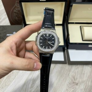 Đồng hồ Patek Philippe Nautilus 5711 nam đính đá Fake cao cấp 40mm (2)