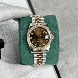 Đồng hồ Rolex DateJust nữ màu Cafe Replica 11 EW Factory 31mm (5)