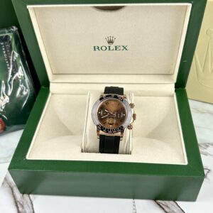 Đồng hồ Rolex Daytona nam màu Chocolate Fake cao cấp 40mm (9)