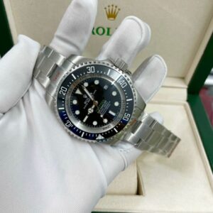 Đồng hồ Rolex Deepsea nam mặt đen Fake cao cấp 40mm (1)