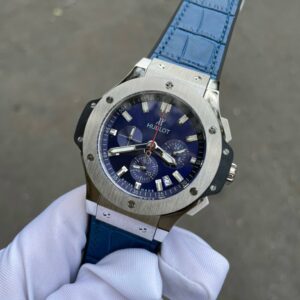 Đồng hồ nam Hublot Tuiga 1909 Limited Edition màu xanh Fake cao cấp 42mm (1)