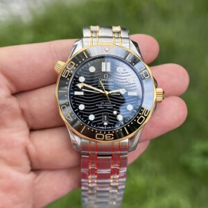 Đồng hồ nam Omega Seamaster Replica 11 VS Factory mặt đen 42mm (2)