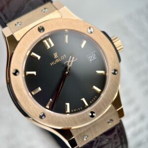 Đồng hồ nữ Hublot Classic Fusion King Gold HB Factory 33mm (2)