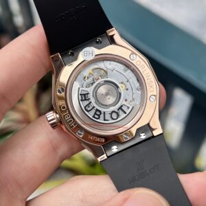 Đồng hồ Hublot Orlinski King Gold đính full đá HB Factory 40mm (2)