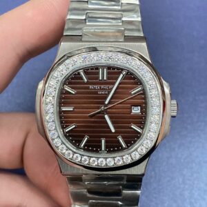 Đồng hồ Patek Philippe Nautilus 5711 mặt màu nâu Fake cao cấp 40mm (2)