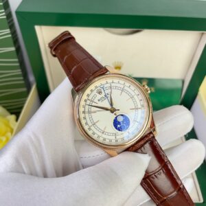 Đồng hồ Rolex Cellini Moonphase máy cơ Nhật Fake cao cấp 40mm (2)