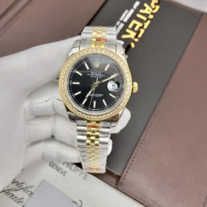 Đồng hồ Rolex DateJust nam cọc số dạ quang Fake cao cấp 41mm (2)