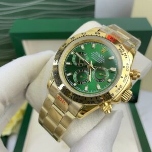 Đồng hồ Rolex Daytona mặt xanh ngọc Fake cao cấp 40mm (1)