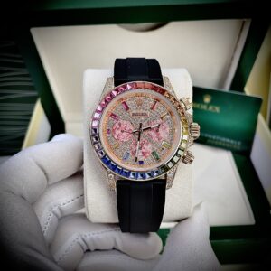 Đồng hồ Rolex Daytona nam đính full đá Fake cao cấp 40mm (2)