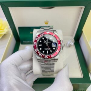 Đồng hồ Rolex GMT-Master ll nam máy cơ Nhật Fake cao cấp 40mm (2)