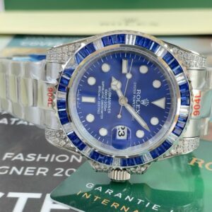 Đồng hồ Rolex Submariner nam đính đá Fake cao cấp 40mm (2)