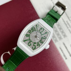 Đồng hồ Franck Muller V32 ABF Rep 11 Thụy Sỹ màu xanh 36mm (2)