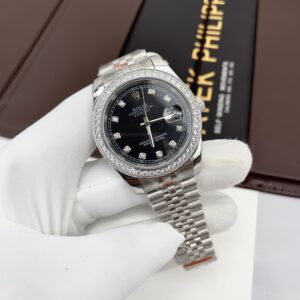 Đồng hồ Rolex DateJust nam dây kim loại Fake 1 1 41mm