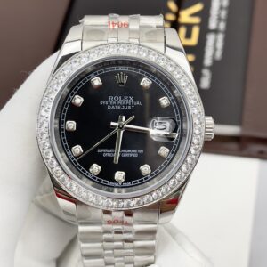 Đồng hồ Rolex DateJust nam dây kim loại Fake 1 1 41mm