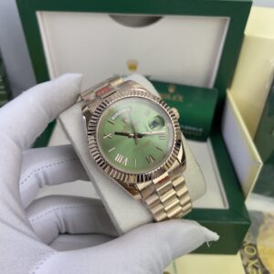 Đồng hồ Rolex Day-Date Rose Gold nam máy cơ Nhật Fake 1:1 40mm