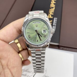 Đồng hồ Rolex Day-Date nam cọc số la mã Fake 1:1 40mm