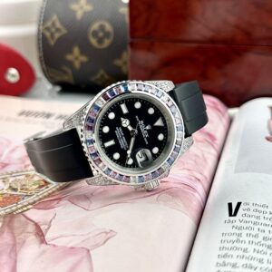 Đồng hồ Rolex Yacht-Master nam đính đá Fake cao cấp 40mm