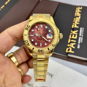 Đồng hồ Rolex Yacht-Master nam vàng Gold Super Fake 40mm