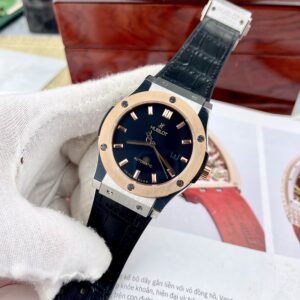 Đồng hồ Hublot Classic Fusion nam máy cơ Nhật màu demi Fake giá rẻ 42mm