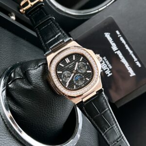 Đồng hồ Patek Philippe Rose Gold Nam máy cơ Nhật Fake cao cấp 40mm