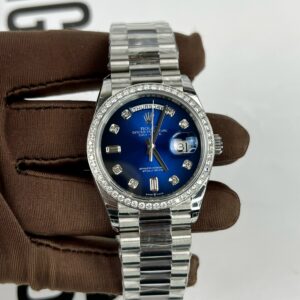 Đồng hồ Rolex Day-Date Dial Blue Replica 11 EW Factory 36mm (2)