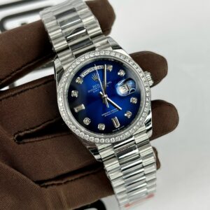 Đồng hồ Rolex Day-Date Dial Blue Replica 11 EW Factory 36mm (2)