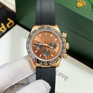 Đồng hồ Rolex Daytona nam dây cao su Fake máy cơ Nhật 40mm (2)