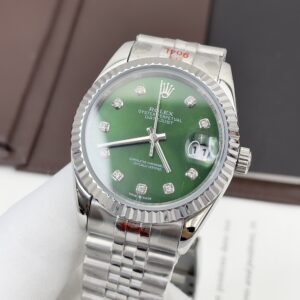 Đồng hồ nam Rolex DateJust Fake giá rẻ dây kim loại 41mm