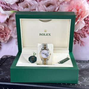 Đồng hồ Rolex DateJust nữ mặt Gray Replica1:1 cao cấp EW Factory 31mm