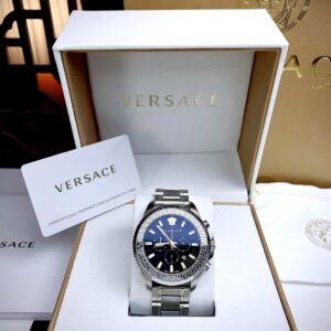 Đồng hồ Versace chorograph nam mặt đen Like Auth 45mm