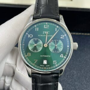 Đồng hồ nam IWC Stainless Steel Portugieser mặt xanh Super Fake 1:1 40mm